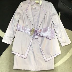 Corinthians sz 14 Purple 2pc women’s dress suit